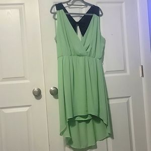 Charlotte Russe XL two-toned lined dress